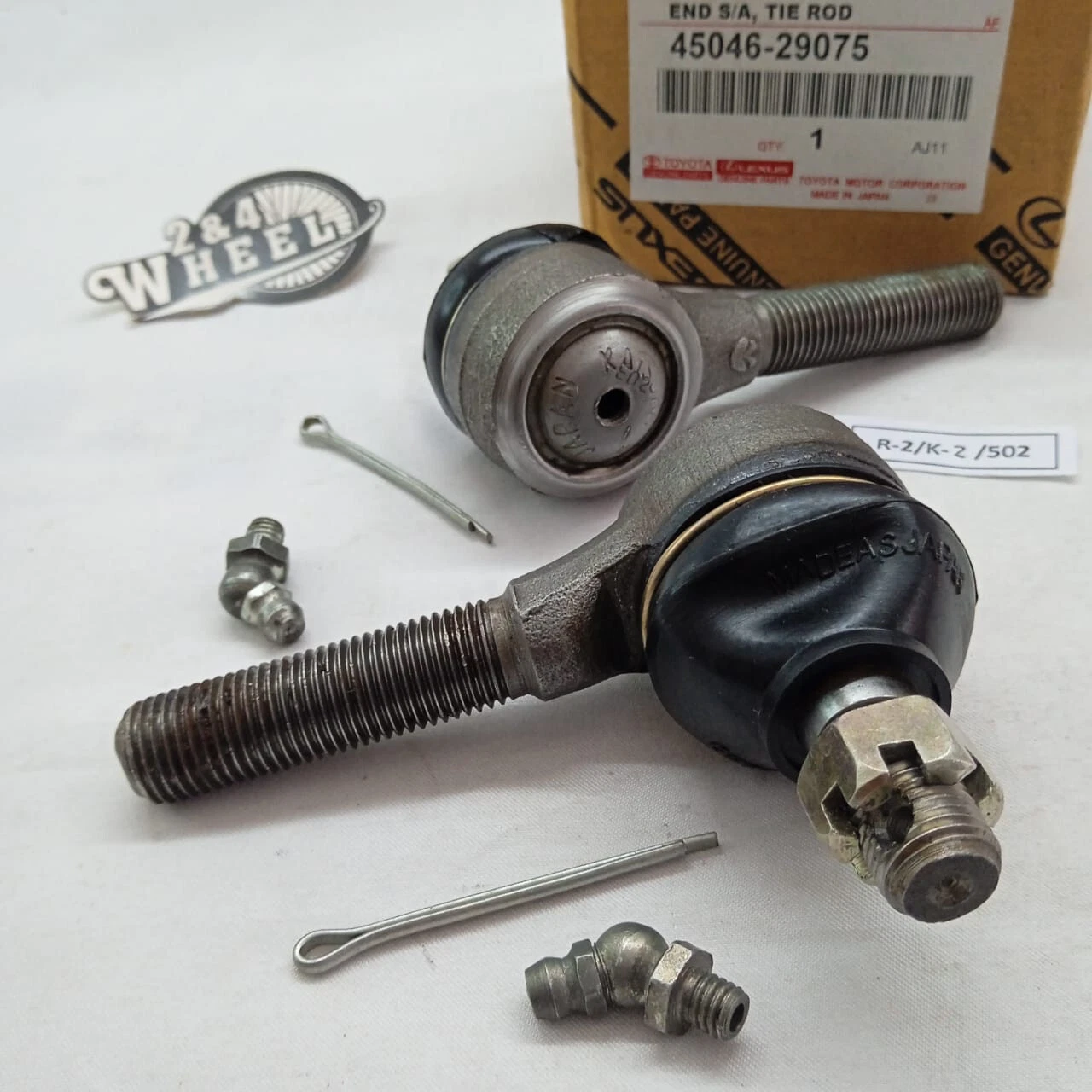 Toyota Corona Corona FR Tie Rod End Outer 45046-29075 L/R - Image 3