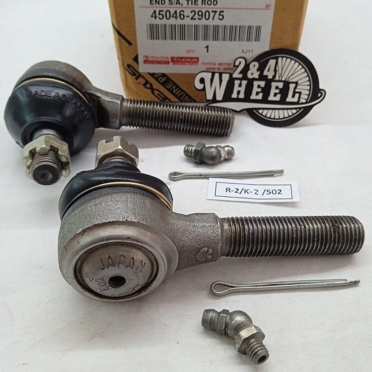 Toyota Corona Corona FR Tie Rod End Outer 45046-29075 L/R - Image 4