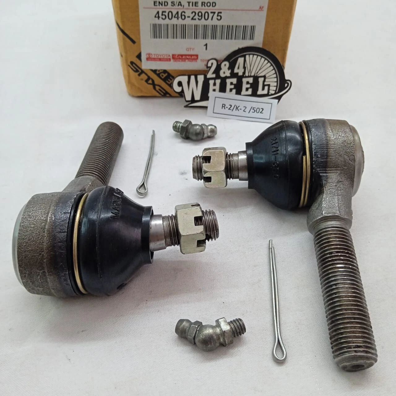 Toyota Corona Corona FR Tie Rod End Outer 45046-29075 L/R - Image 5