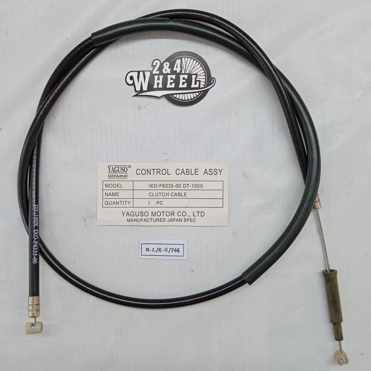 Yamaha DT100 DT 100 DT100X DT 100 X Clutch Cable 1XO-F6335-00 NOS
