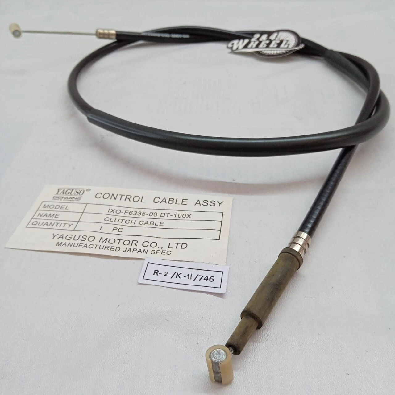 Yamaha DT100 DT 100 DT100X DT 100 X Clutch Cable 1XO-F6335-00 NOS - Image 3