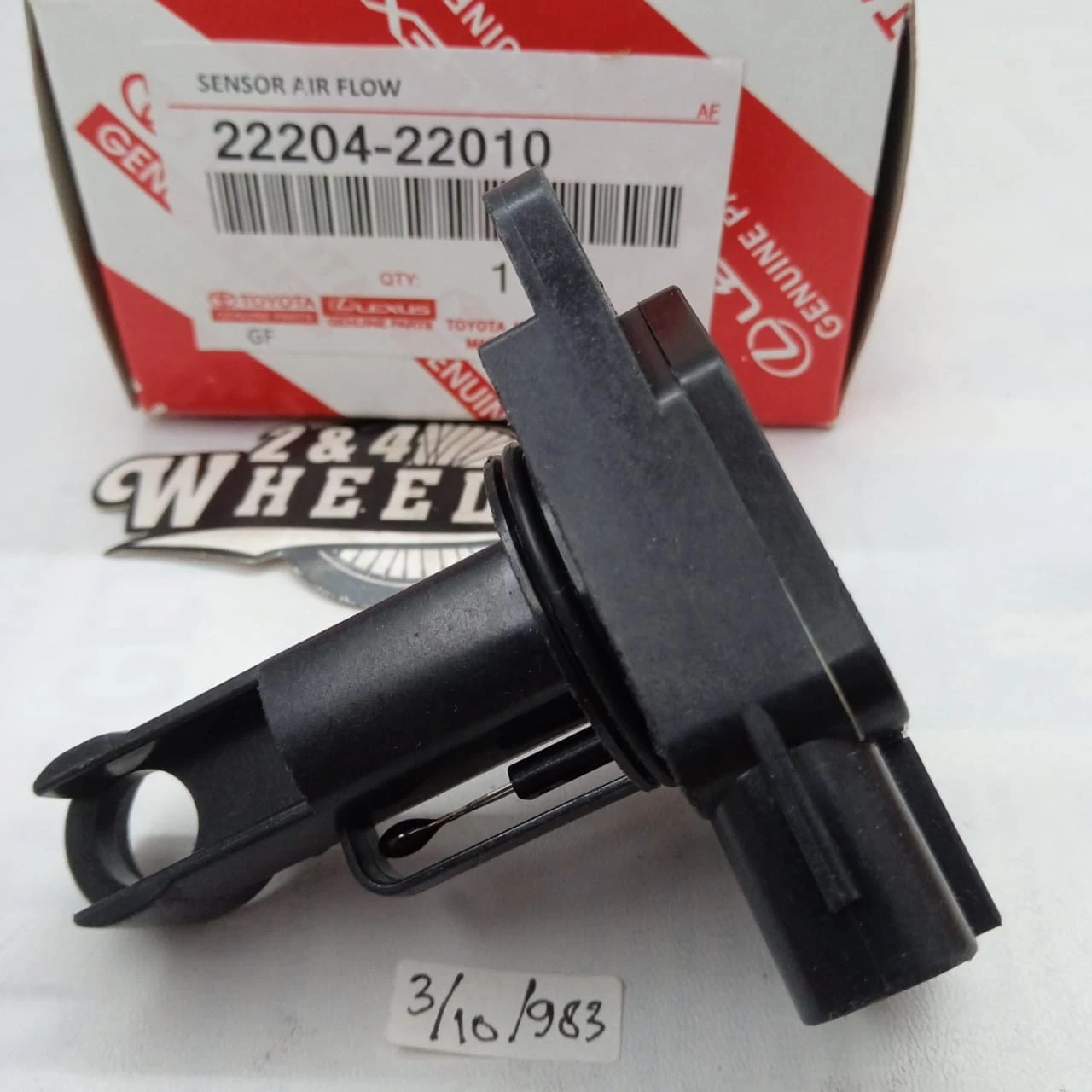 Toyota Lexus Scion Mass Air Flow Meter MAF Sensor 22204-22010 NEW OEM - Image 2