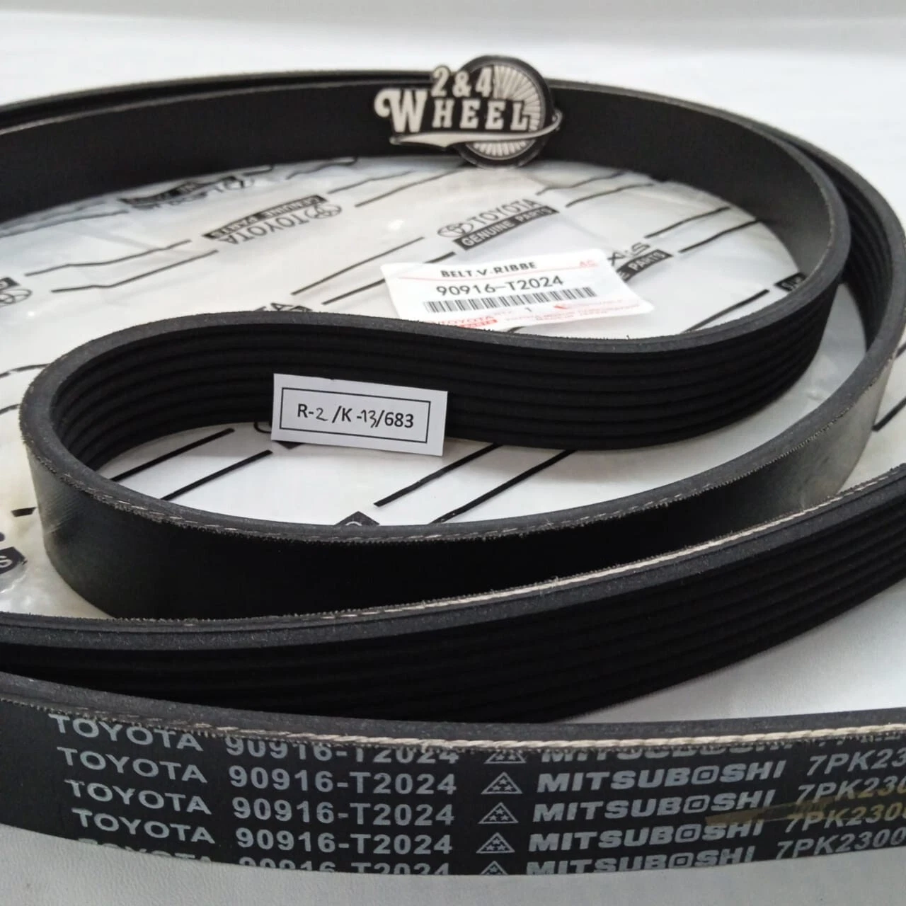 Toyota Hilux 4Runner Truck TGN156 166 51 61 Belt V For Fan and Alternator NEW - Image 3