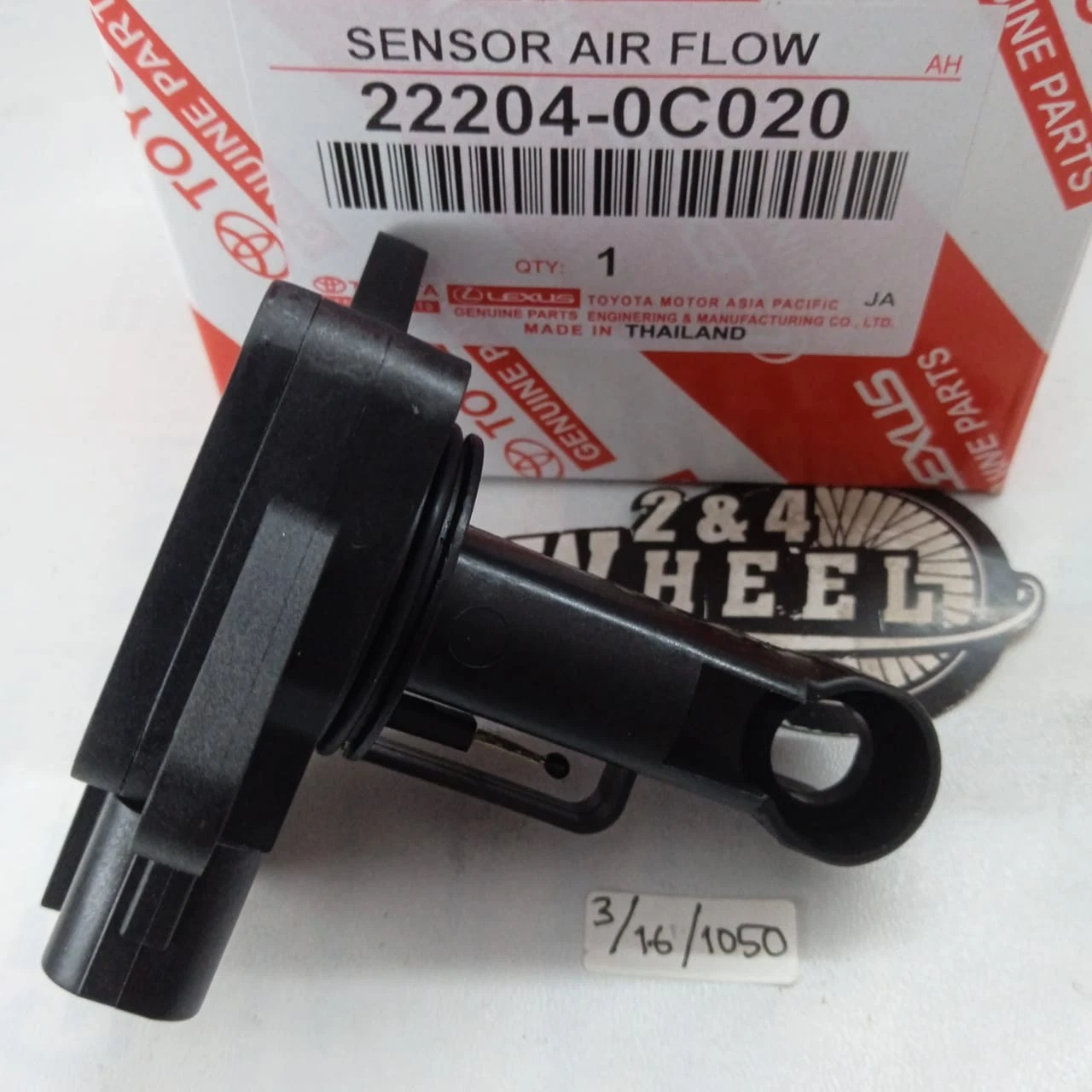 Toyota Lexus 22204-0C020 Mass Air Flow Sensor Meter Sub Assy NEW