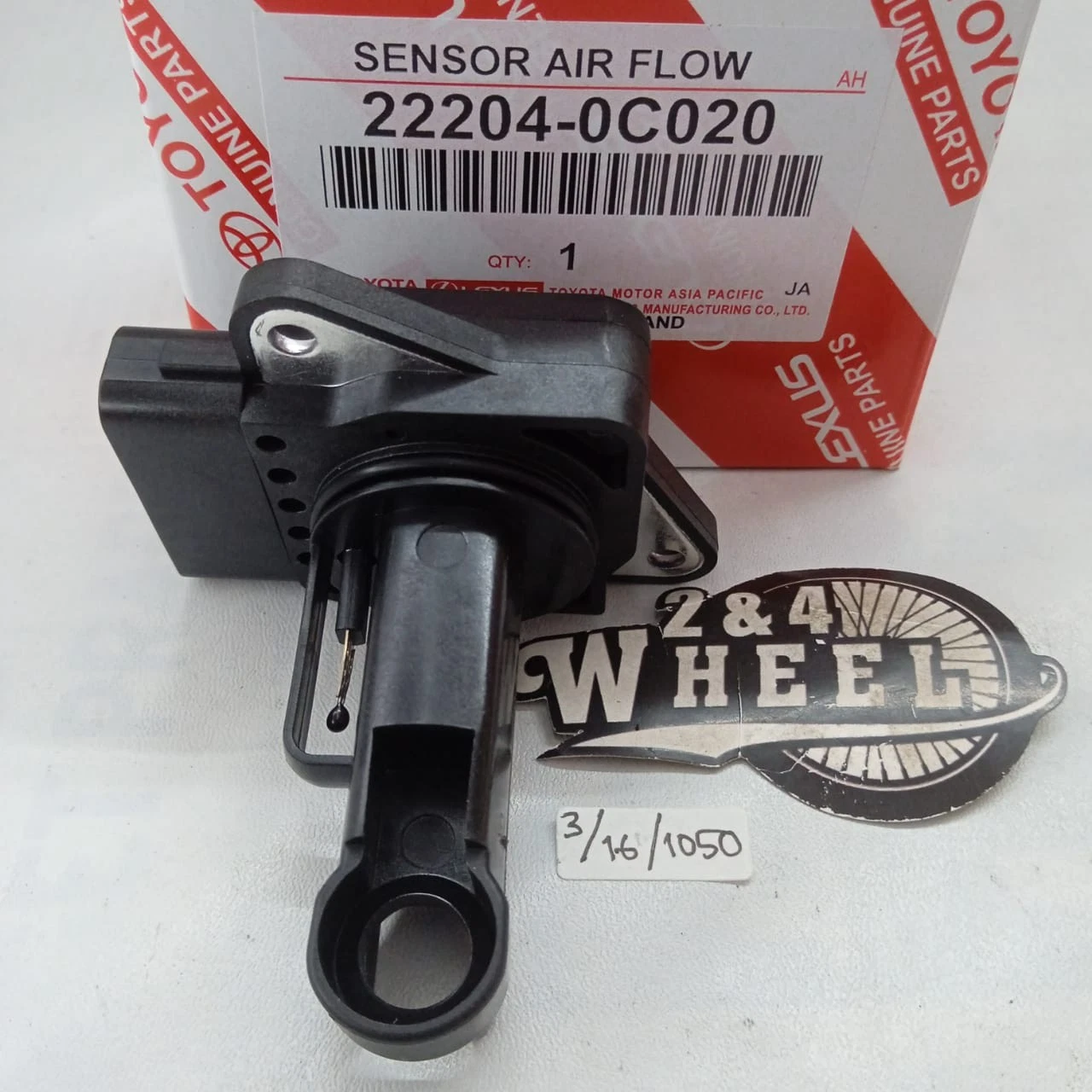 Toyota Lexus 22204-0C020 Mass Air Flow Sensor Meter Sub Assy NEW - Image 2