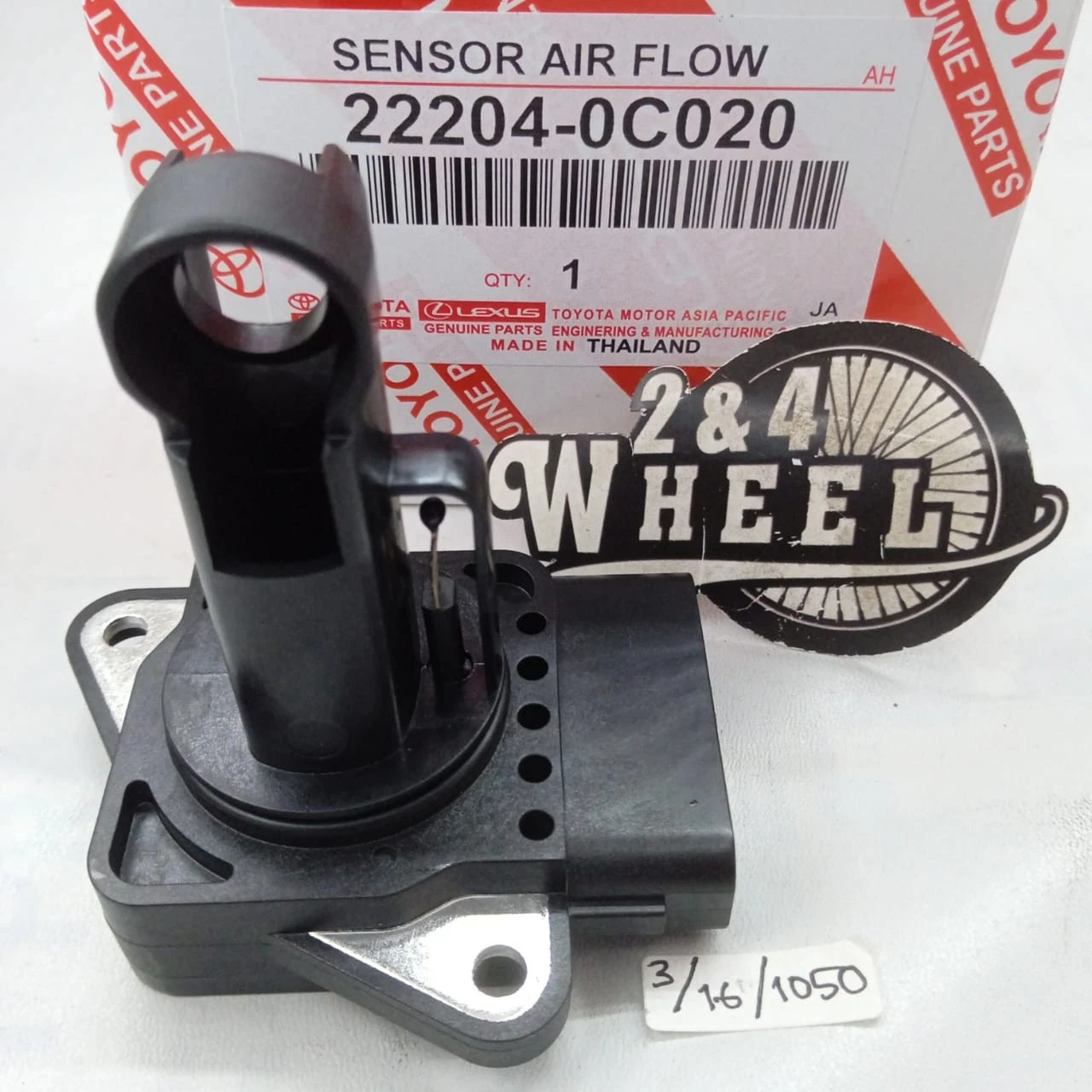 Toyota Lexus 22204-0C020 Mass Air Flow Sensor Meter Sub Assy NEW - Image 3