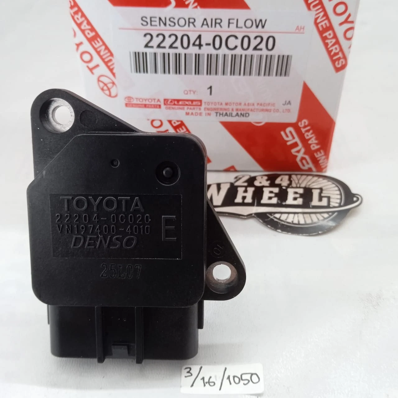 Toyota Lexus 22204-0C020 Mass Air Flow Sensor Meter Sub Assy NEW - Image 4