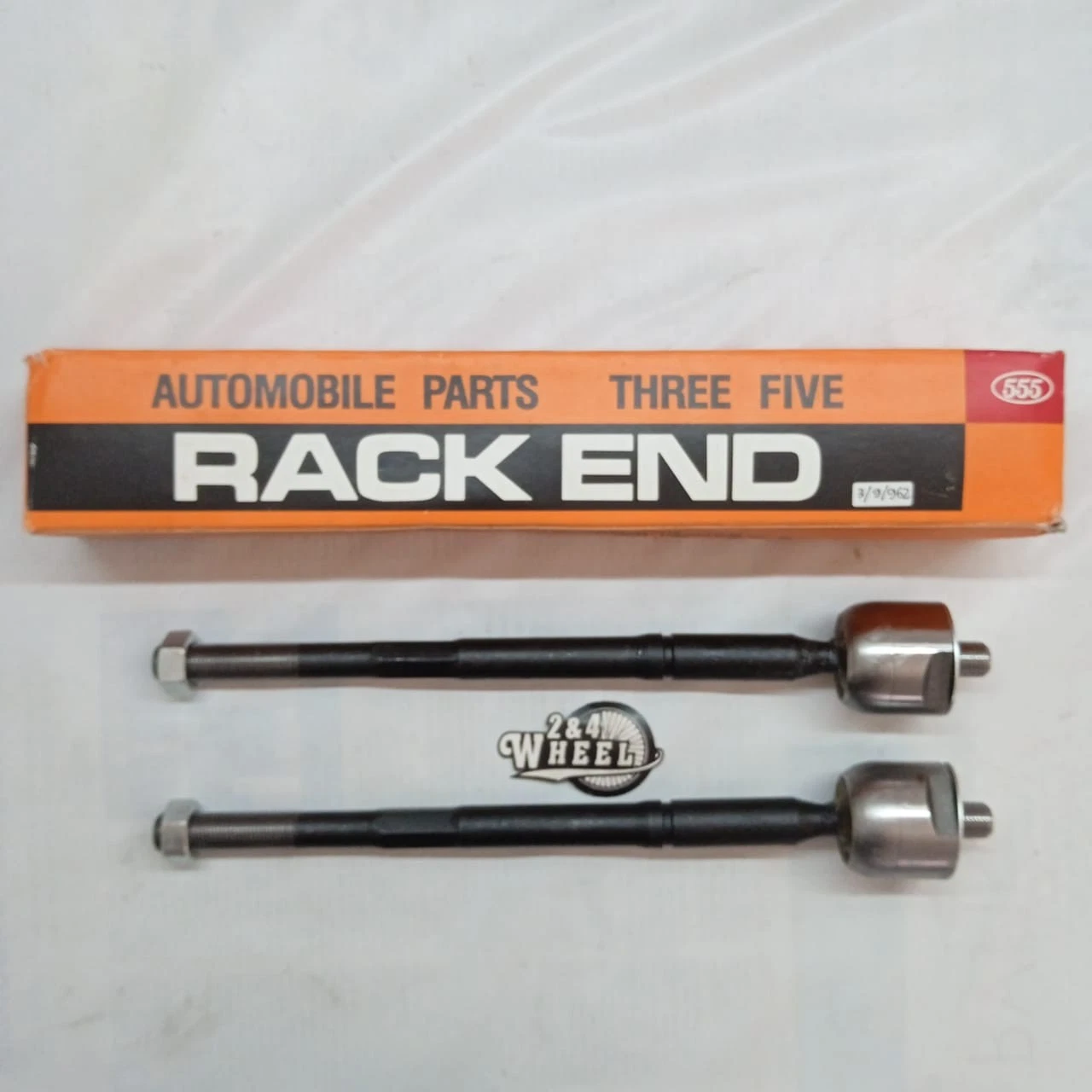 2x Toyota Fortuner Hilux 4Runner KUN 25 TGN Steering Rack End Sub 45503-09321