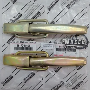 Toyota 66170-89106 Rear Body Tail Gate Latch Handle Assy 1Pair L/R NOS
