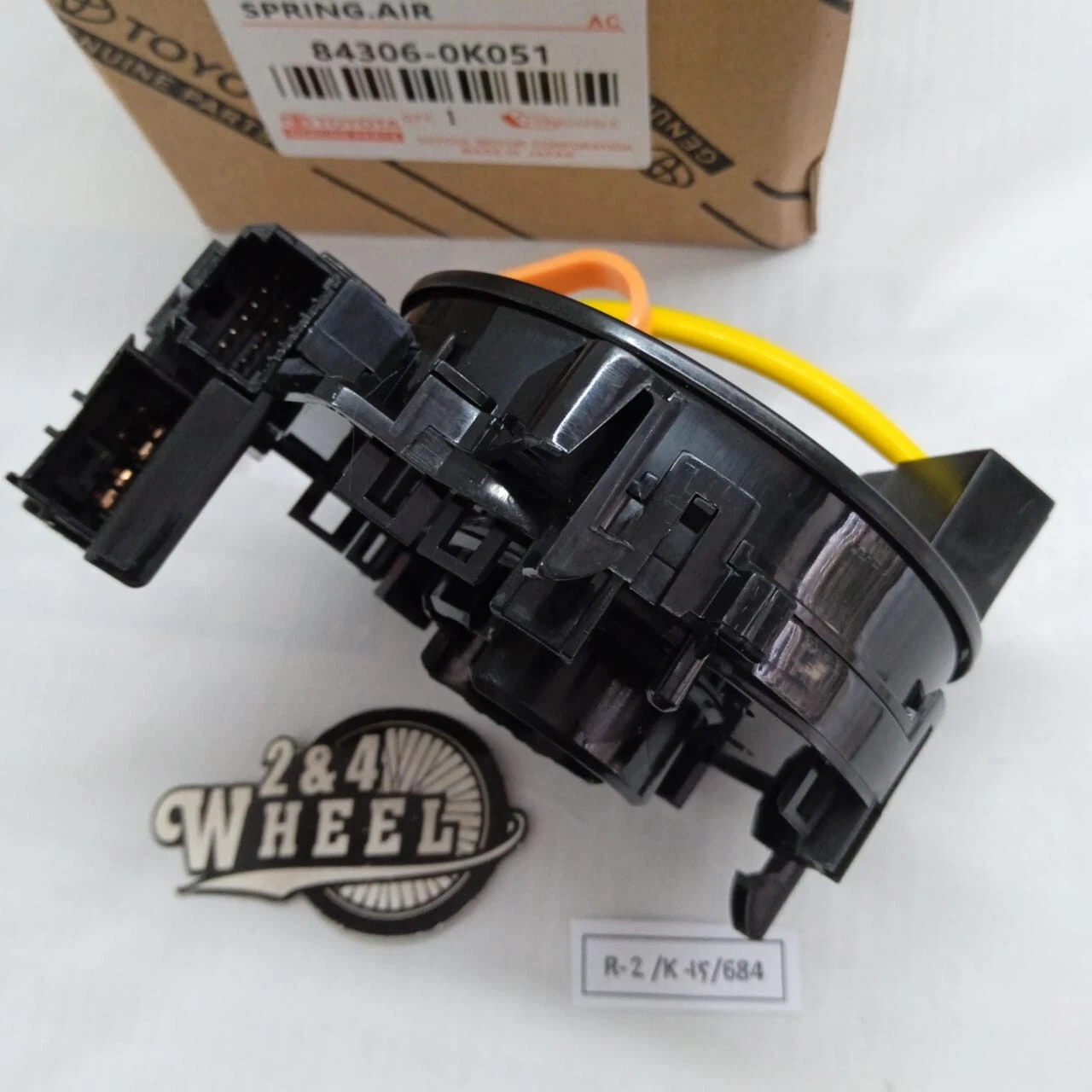 84306-0K051 Toyota Cable Sub Assy Spiral 843060K051 NEW - Image 3