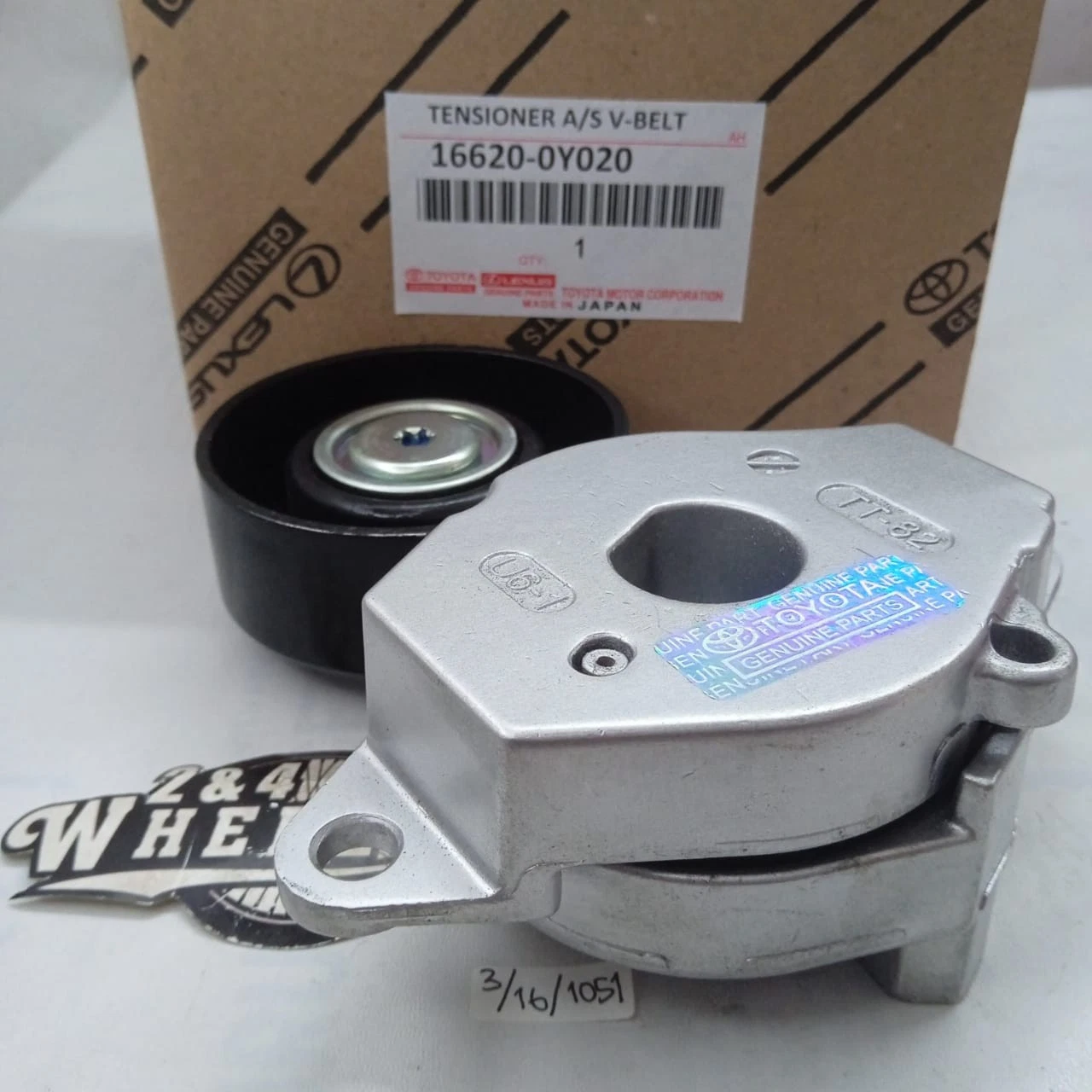 Fits For Daihatsu Ayla Toyota Febi V-Ribbed Belt Tensioner 16620-0Y020 - Image 3
