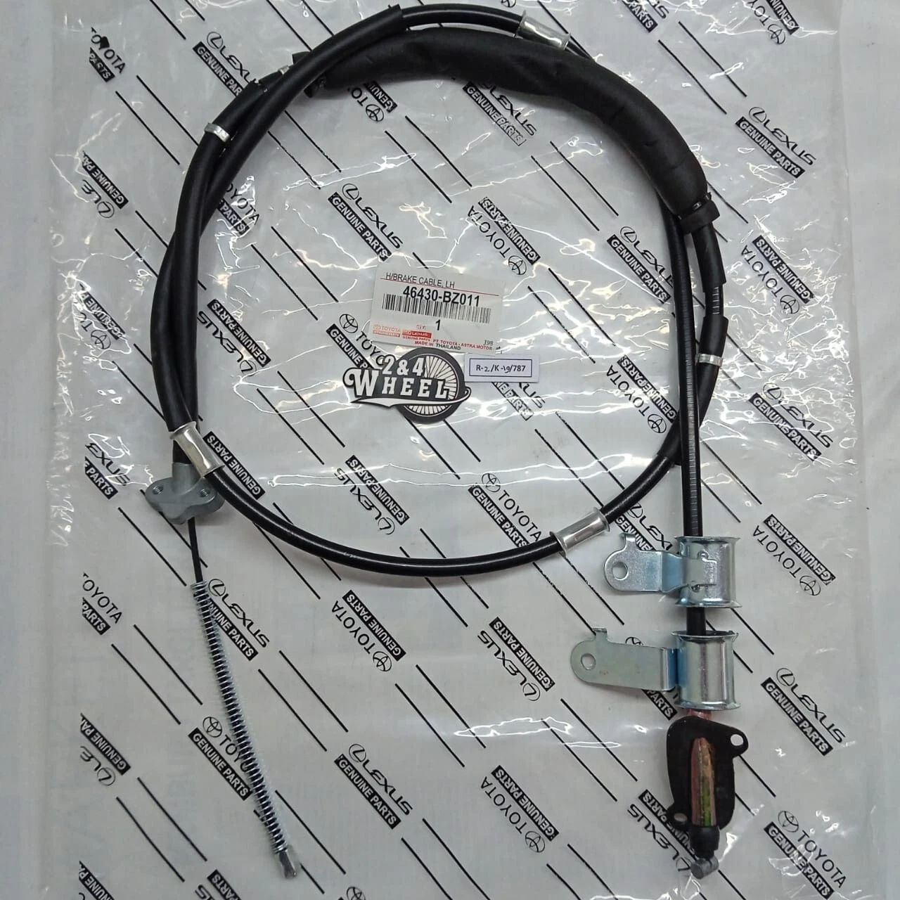 New Toyota Rush Daihatsu Terios 2006+ Handbrake Parking Cable LH 46430-BZ011