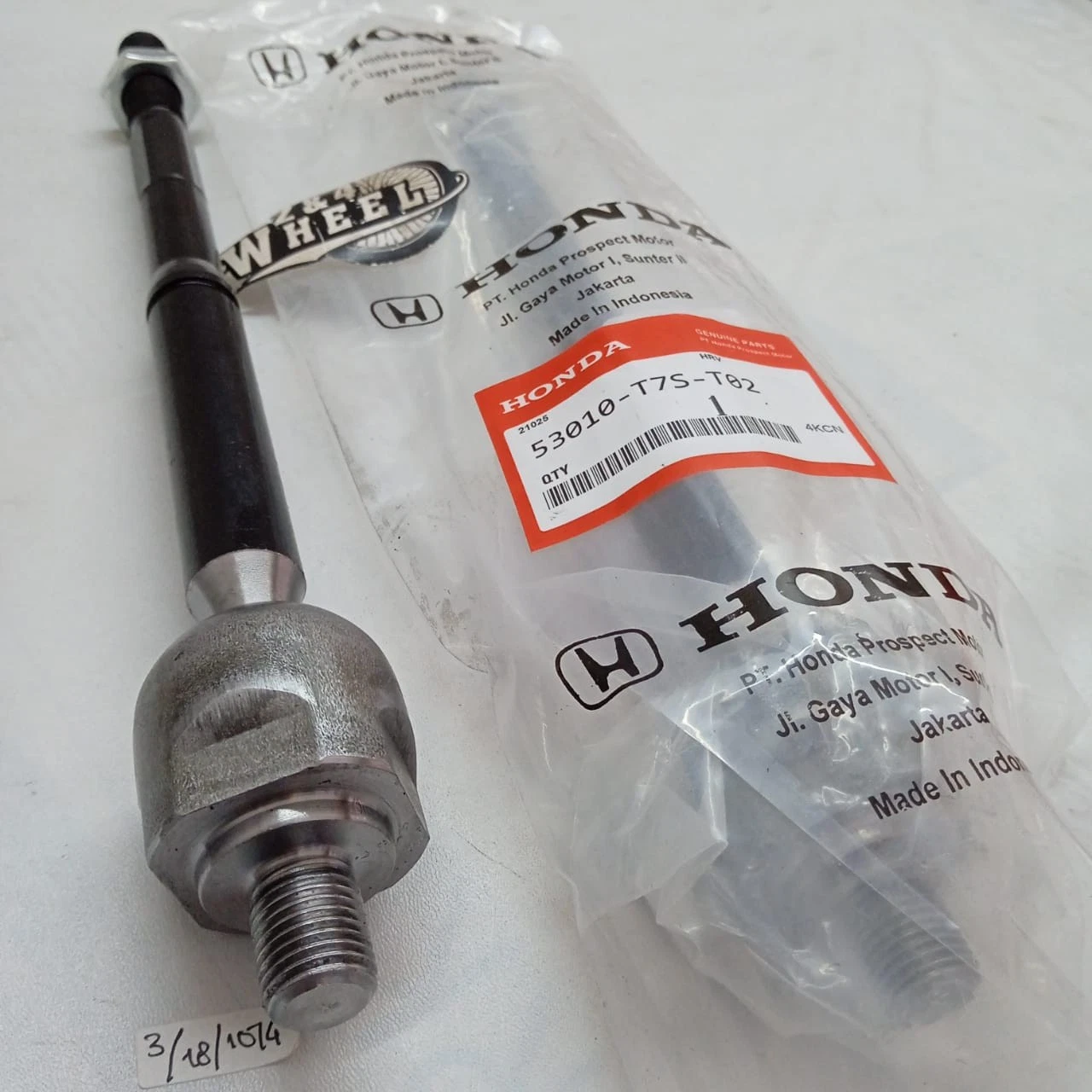 Tie Rod Rack End Long Set L/R Fit For Honda HR-V 2016-2019 53010-T7S-T02 NEW - Image 3