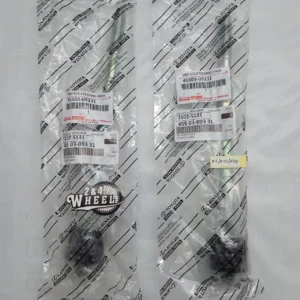 2x Steering End Sub 45503-09331 For Toyota Fortuner Hilux 4Runner KUN 25 TGN NEW