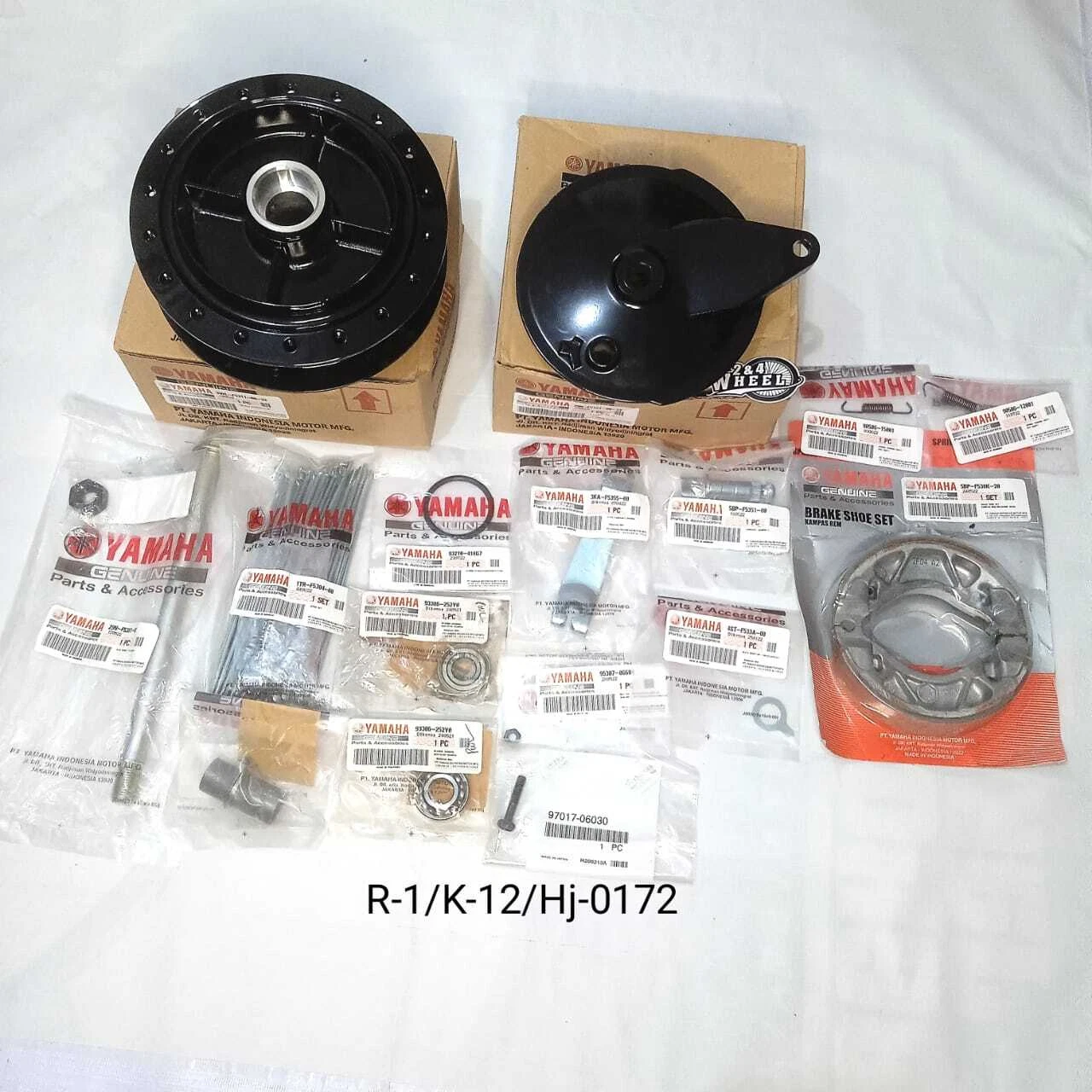 Yamaha RXS RXS115 RXK RX115 RX135 Hub Rear Hub Panel Set 3WL-F5311-00-33