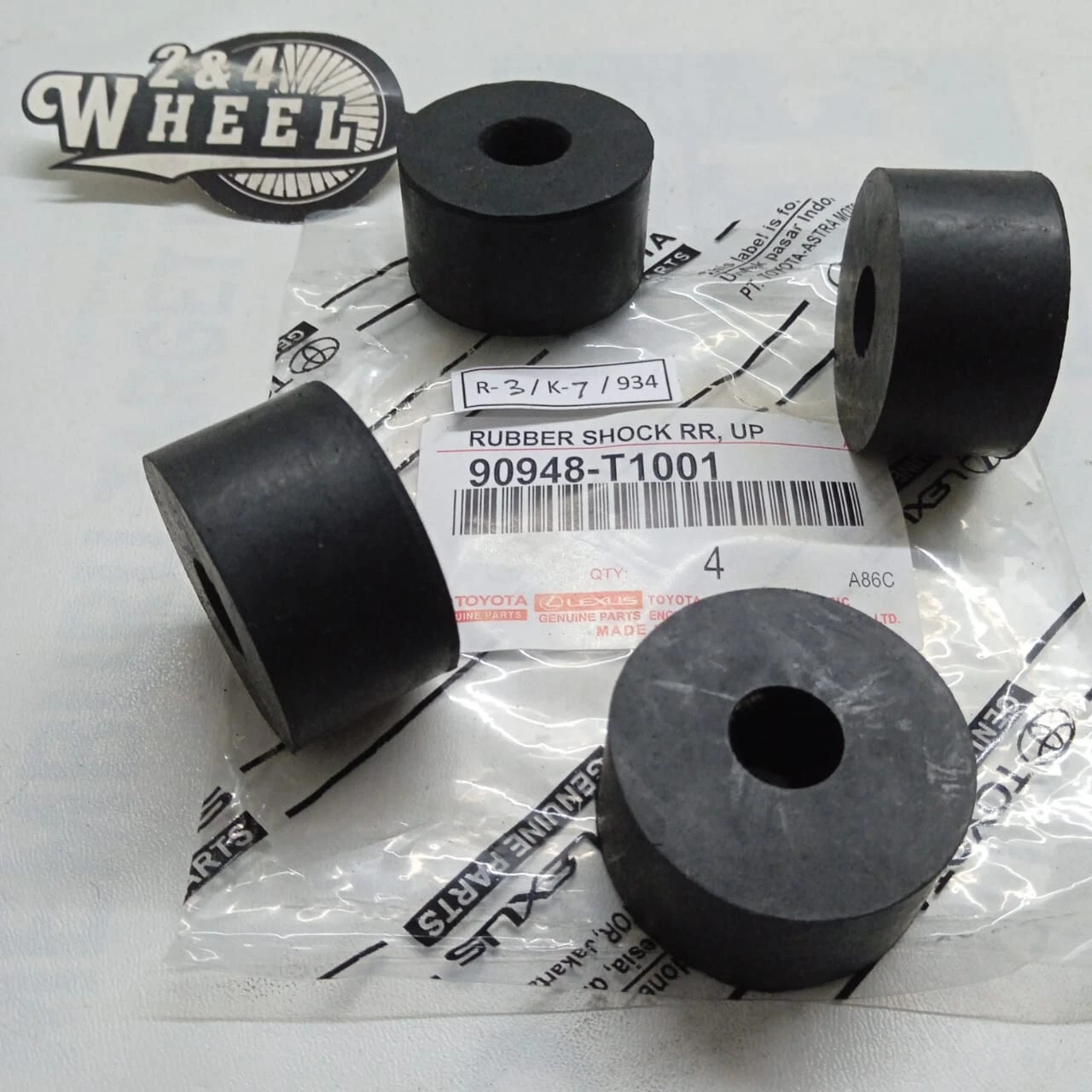 Toyota Hilux Fortuner Innova Front Cushion Shock Absorber 90948-T1001 4Pcs - Image 2