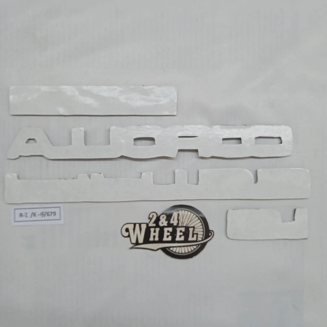 Toyota Corolla SE Limited 4 Piece Rear Emblem Set - Image 4
