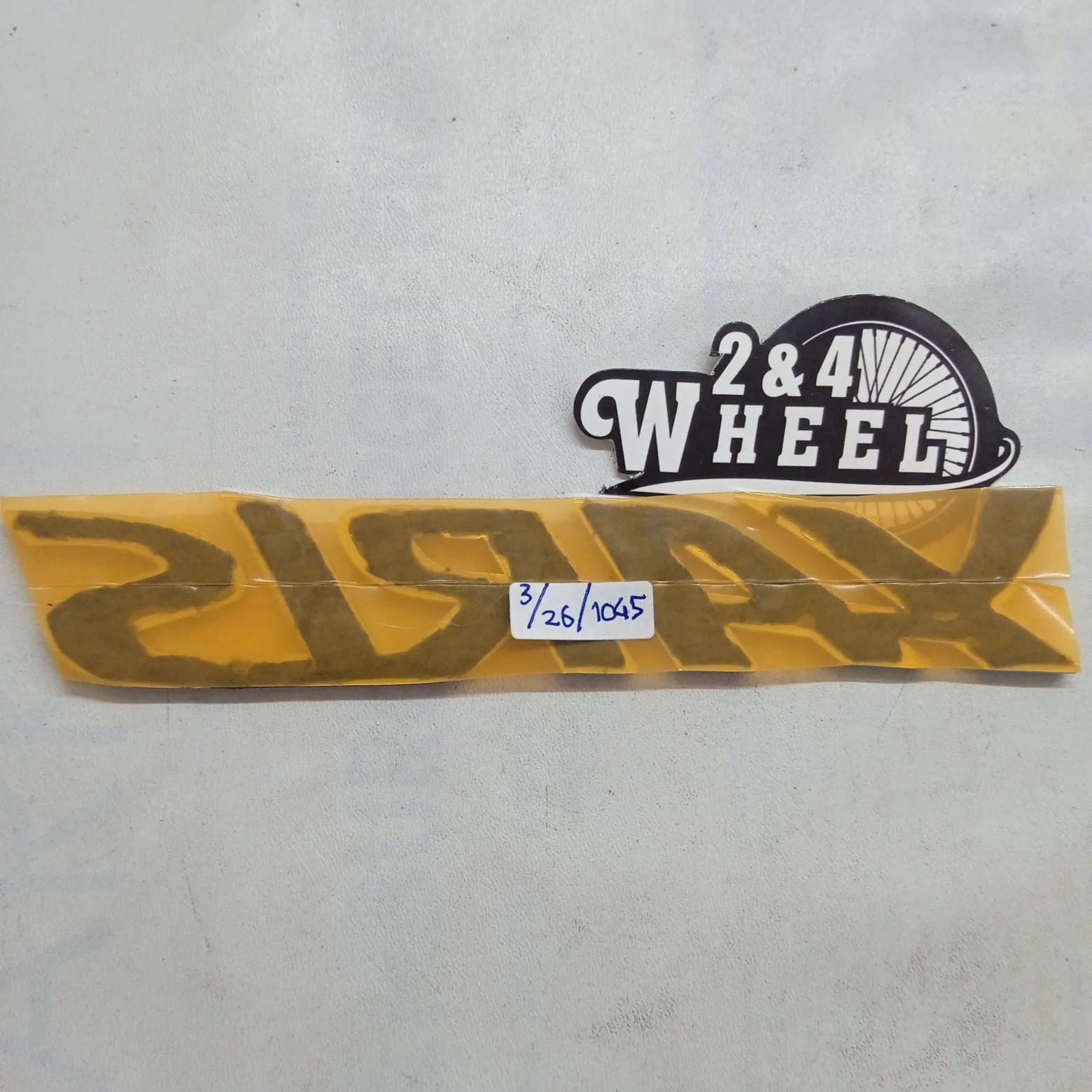 Toyota Yaris 2005-2012 Chrome Rear Trunk Letter Emblem - Image 5