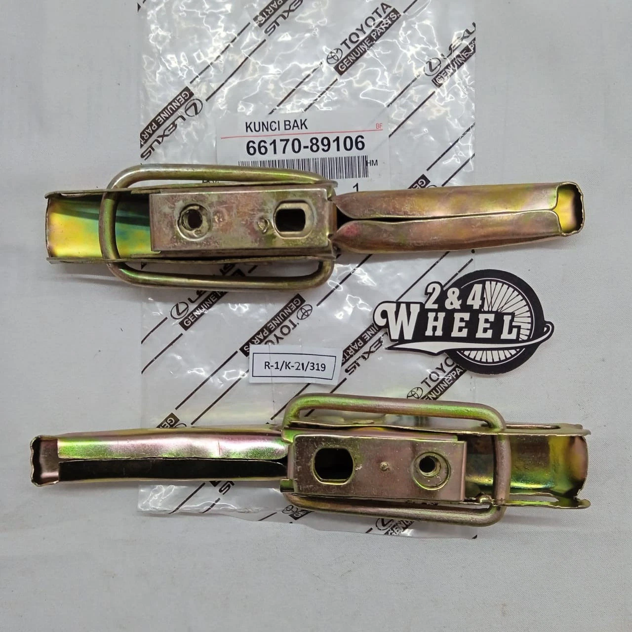 Toyota Hilux LN50 LN56 LN85 Pickup Tailgate Tail Gate Door Handle Latch 1Pair LR - Image 2
