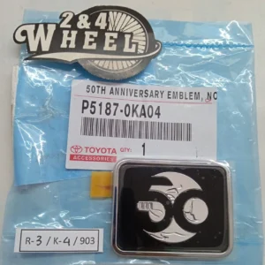 Fits For Toyota 50th Anniversary Emblem P5187-0KA04 NEW