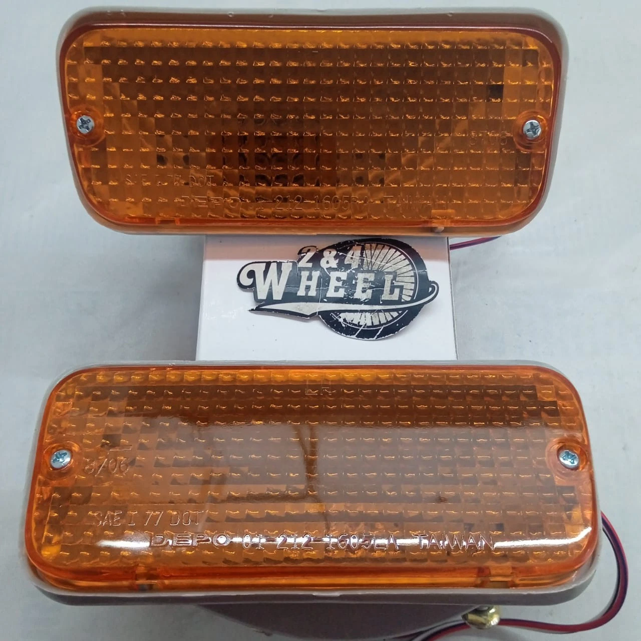 Front Bumper Lamp Light Pair Fits For Toyota Corolla KE70 TE71 DX GL Lh/Rh - Image 2