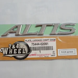 NEW Altis Chrome Logo Emblem Badge For Toyota Corolla Altis 75444-02091