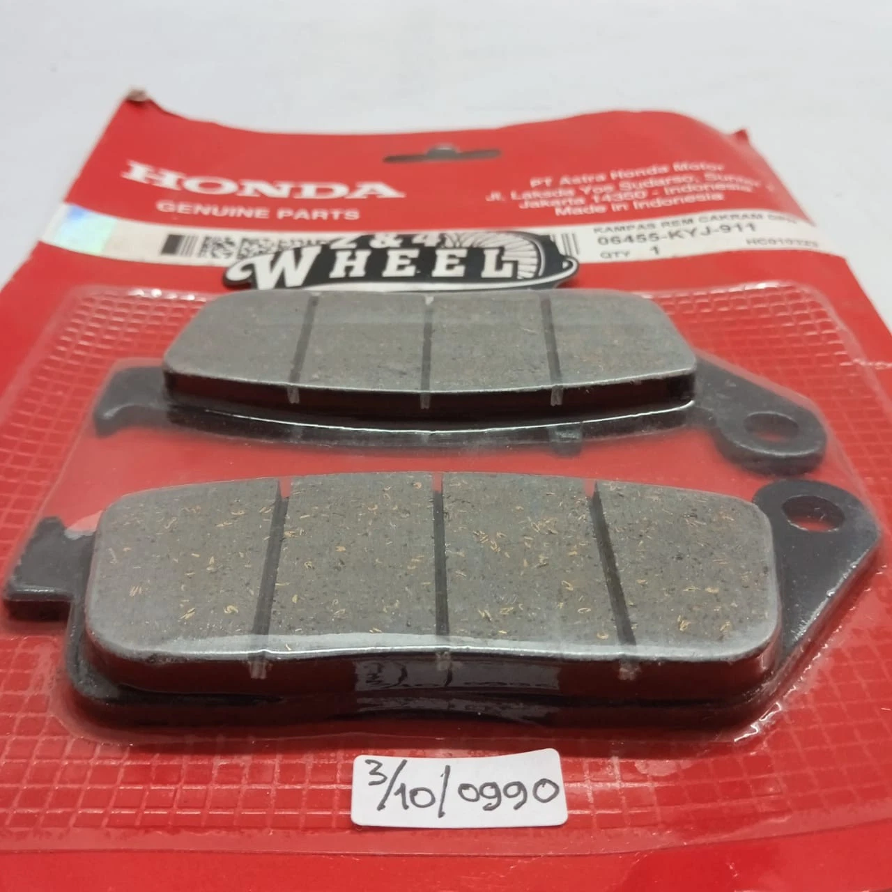 Front Brake Pads Brakepads Honda CBR250R CBR 250R CBR250 NEW - Image 2