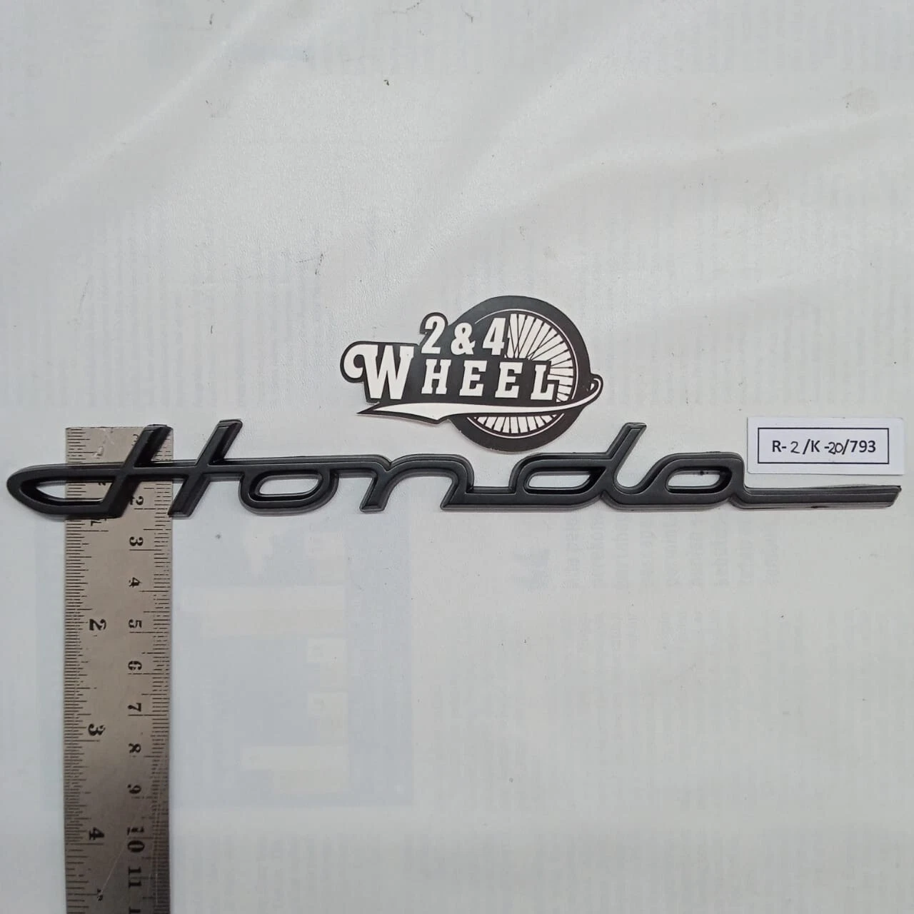 Fits For Universal Latin Honda Emblem Black Color Latina Font Size 21.5x2.3cm - Image 5