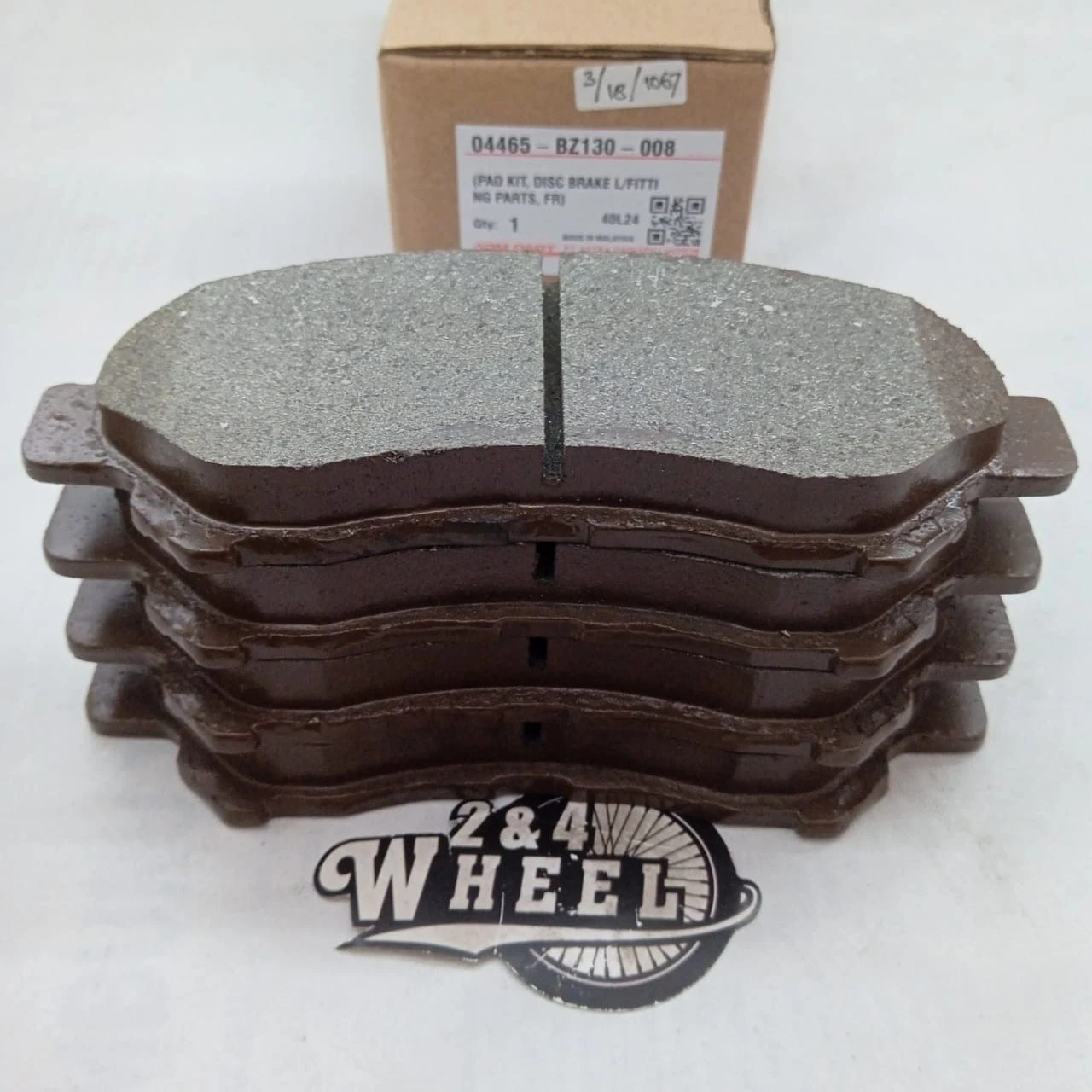 For Daihatsu Grand Max 08 Disc Brake Pad Fits Liteace Townace 04465-BZ130-008 - Image 3
