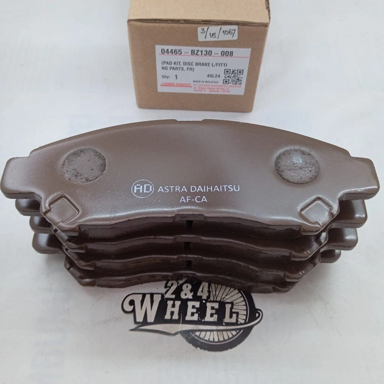 For Daihatsu Grand Max 08 Disc Brake Pad Fits Liteace Townace 04465-BZ130-008 - Image 4