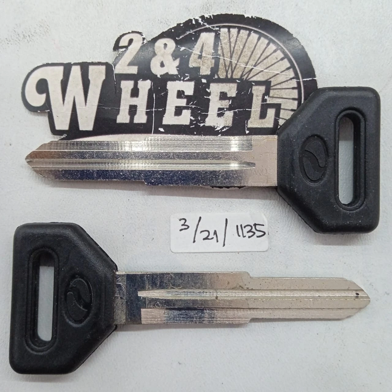 Daihatsu TAFT Feroza Rocky Sportrak Fourtrak Key Blank Uncut 2Pcs NEW