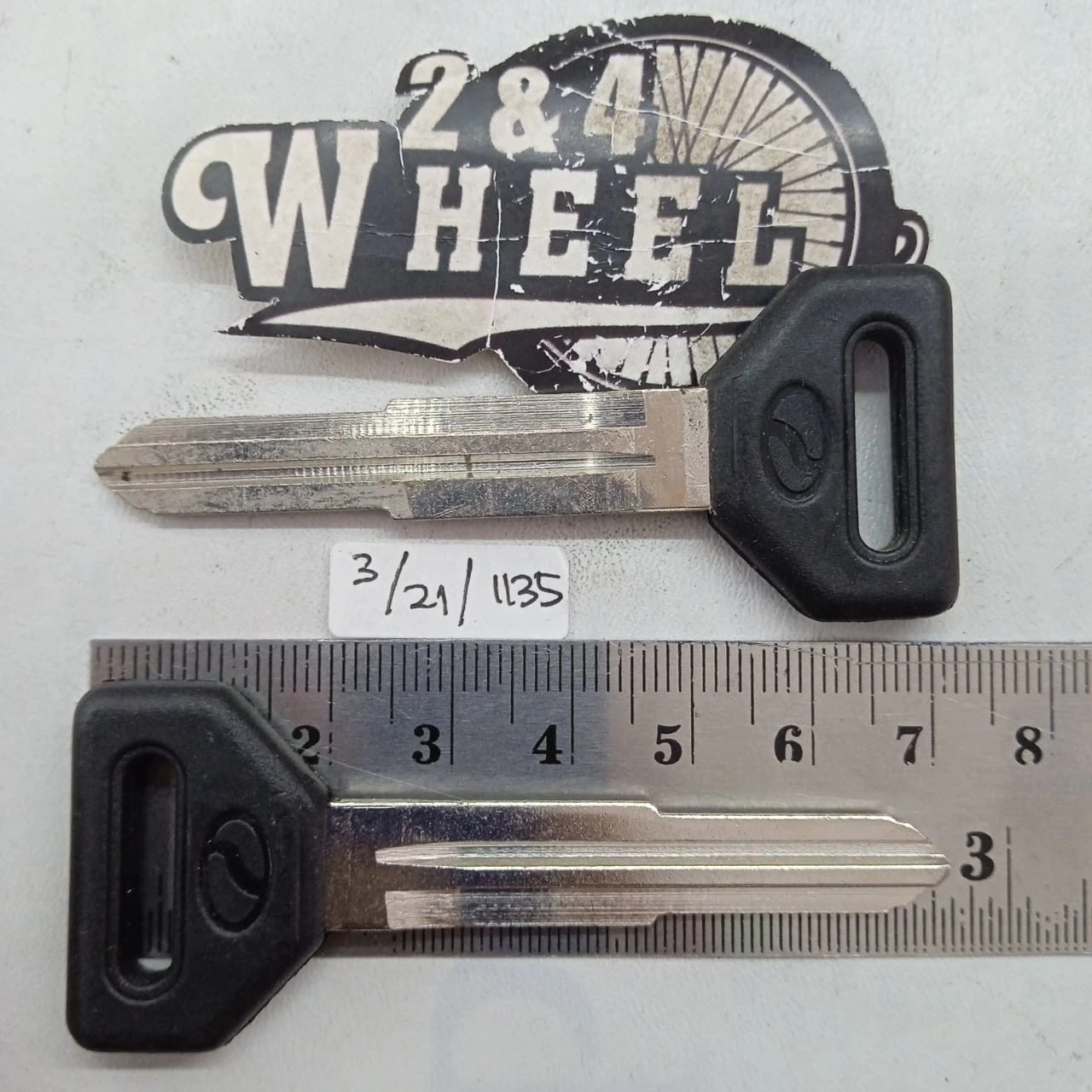 Daihatsu TAFT Feroza Rocky Sportrak Fourtrak Key Blank Uncut 2Pcs NEW - Image 3
