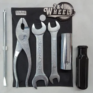 5Pcs Tool Kit with Bag For Honda CT90 CT110 S90 CL90 SL90 ST90 NEW