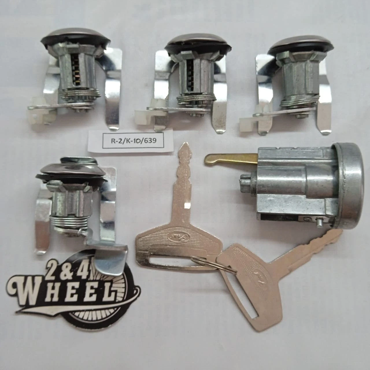 Cylinder Lock Set Keys with Fits For Daihatsu Feroza Rocky Sportrak Fourtrak NEW - Image 2