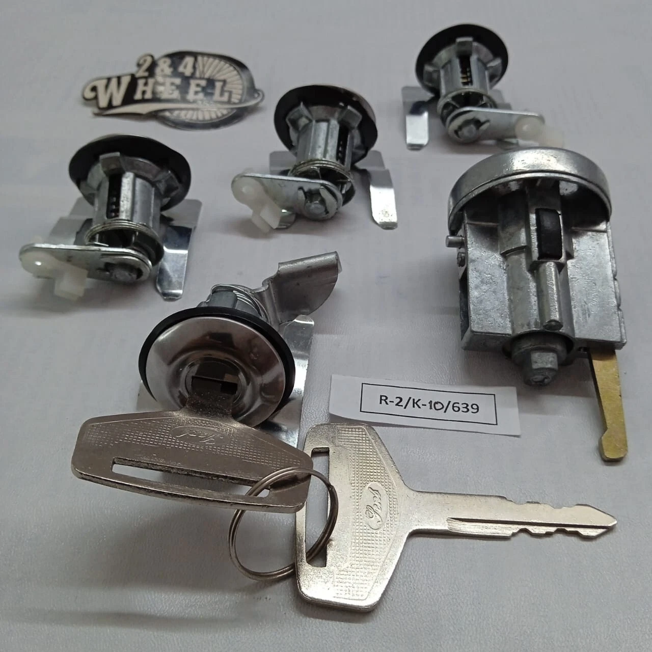 Cylinder Lock Set Keys with Fits For Daihatsu Feroza Rocky Sportrak Fourtrak NEW - Image 7