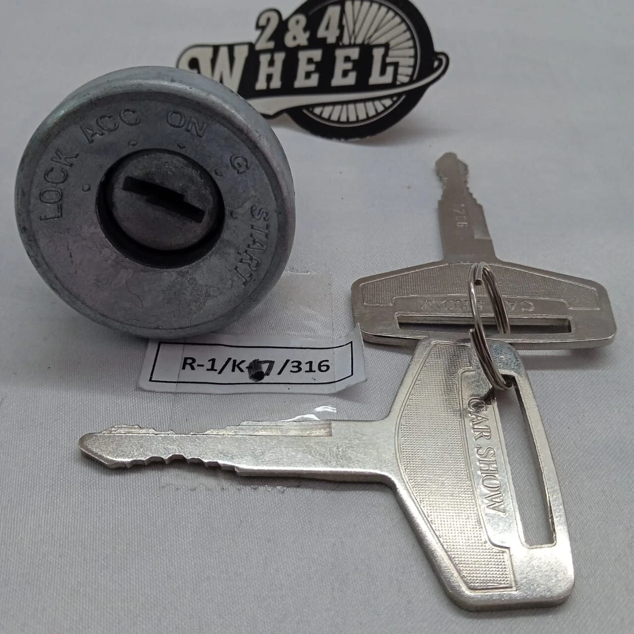 Daihatsu TAFT Rocky Feroza Fourtrak Sportrak Igniton Cylinder Lock with 2 Keys - Image 4