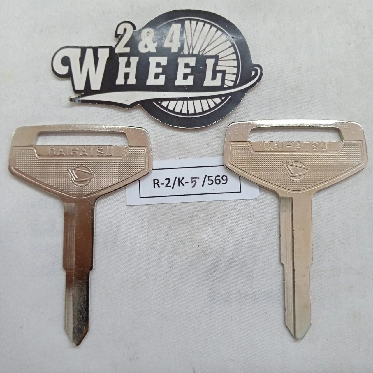 Daihatsu TAFT Rugger Wildscat Feroza Rocky Blank Keys Key Blank 2Pcs NEW