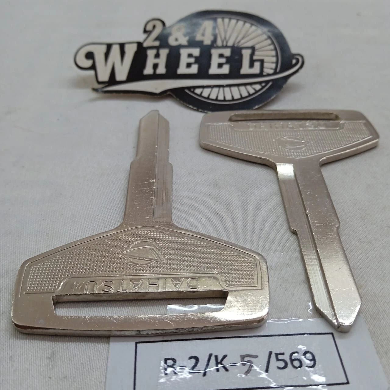 Daihatsu TAFT Rugger Wildscat Feroza Rocky Blank Keys Key Blank 2Pcs NEW - Image 3
