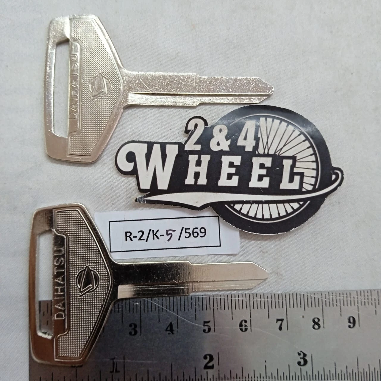 Daihatsu TAFT Rugger Wildscat Feroza Rocky Blank Keys Key Blank 2Pcs NEW - Image 4