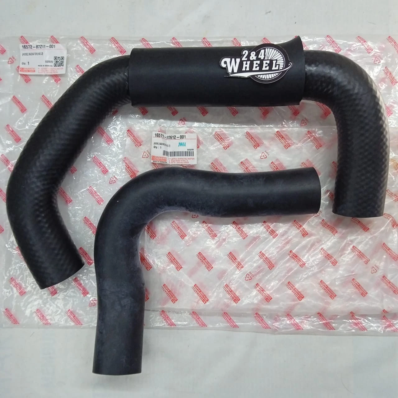 Daihatsu TAFT GT F70 Fourtrak Blizzard Radiator Hose Set NEW - Image 2