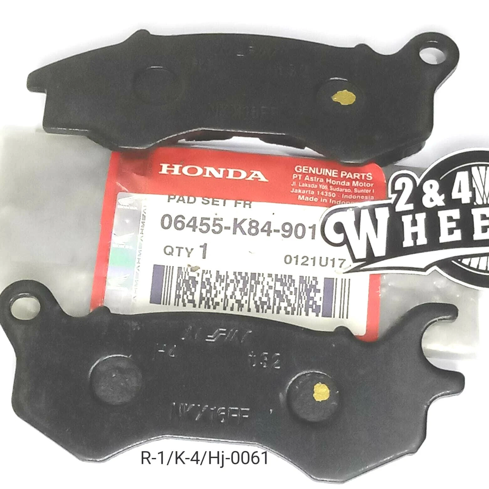 FRONT BRAKE PADS HONDA PCX125 06455-K84-901 NEW - Image 5