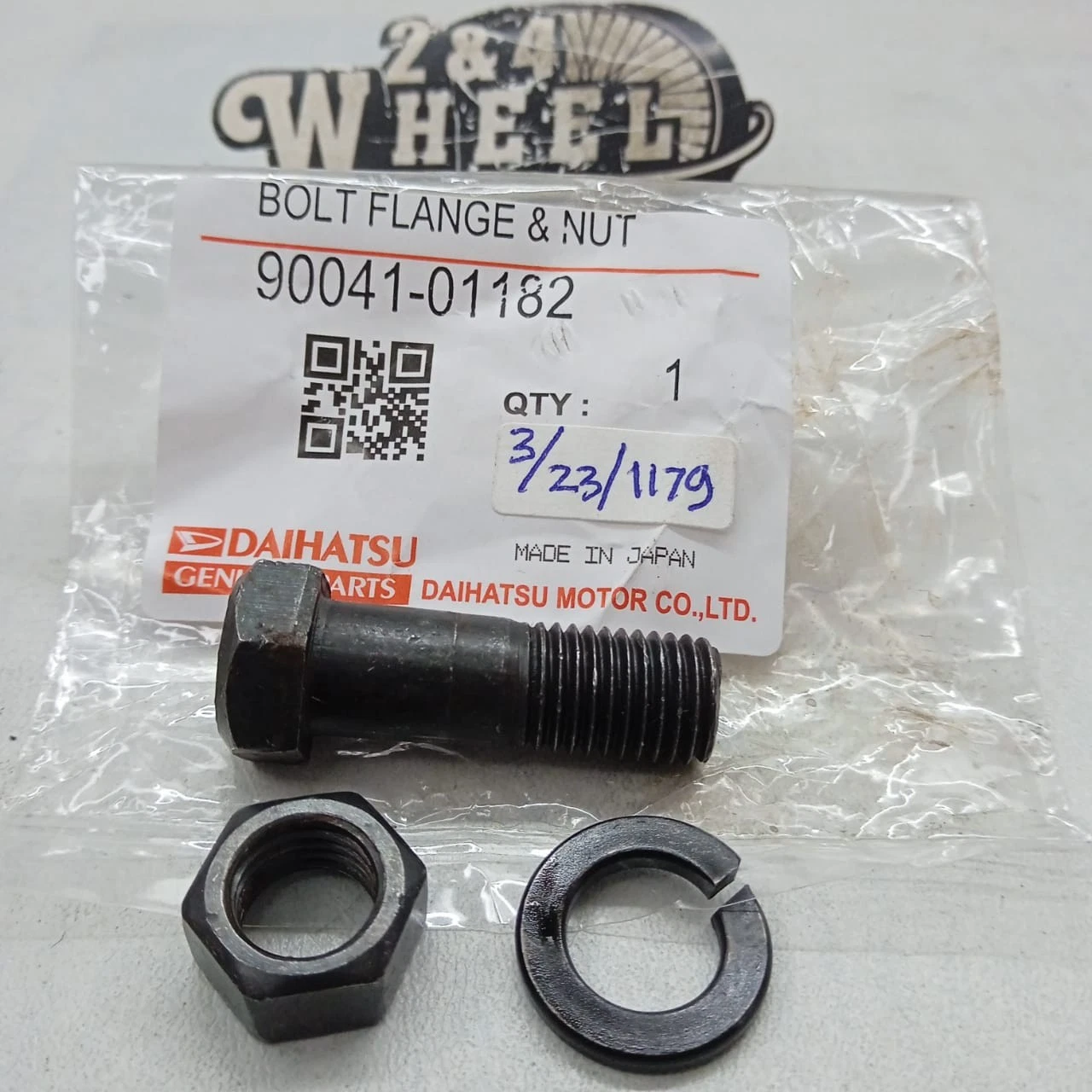 Daihatsu TAFT Rocky Feroza Fourtrak Sportrak Propeller Shaft Bolt Set 4Pcs NEW - Image 2