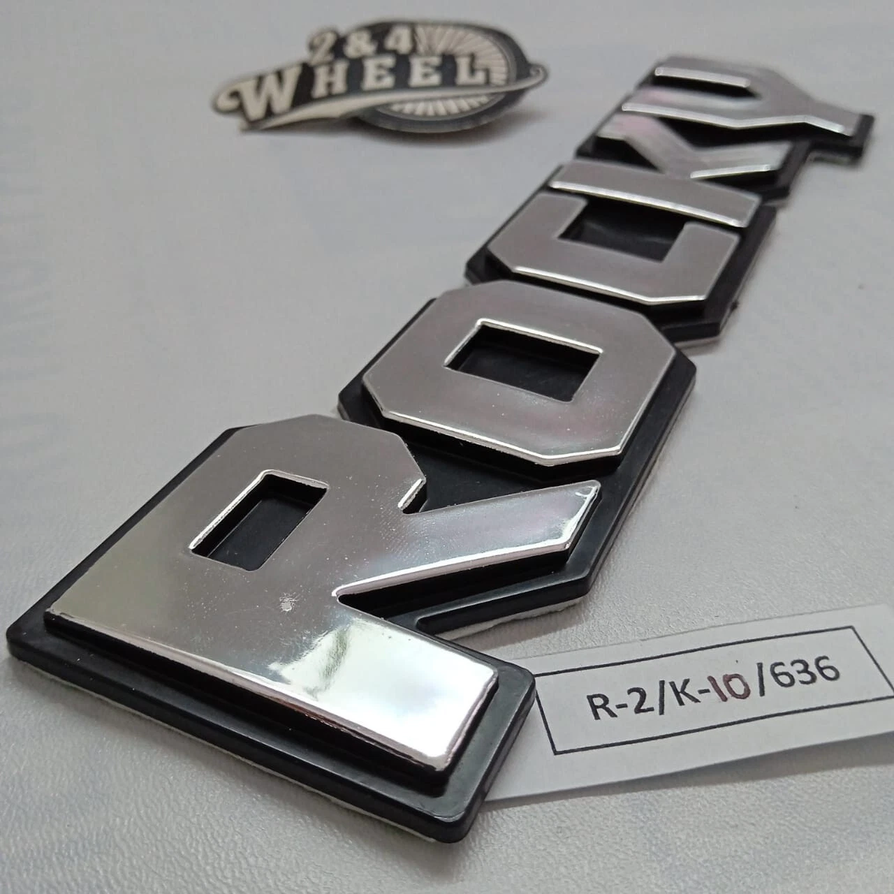 Front Fender Side Emblem Name Plate For Daihatsu Rocky NEW - Image 2