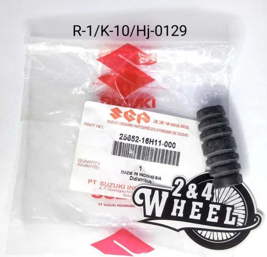 SUZUKI GEAR SHIFTER RUBBER TS 125 TS125 25652-16H11-00 NEW - Image 3