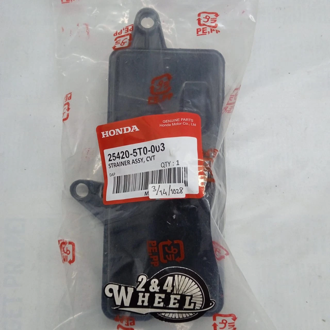 Honda Civic HR-V 1.5L 1.8L Transmission Filter 25420-5T0-003 NEW