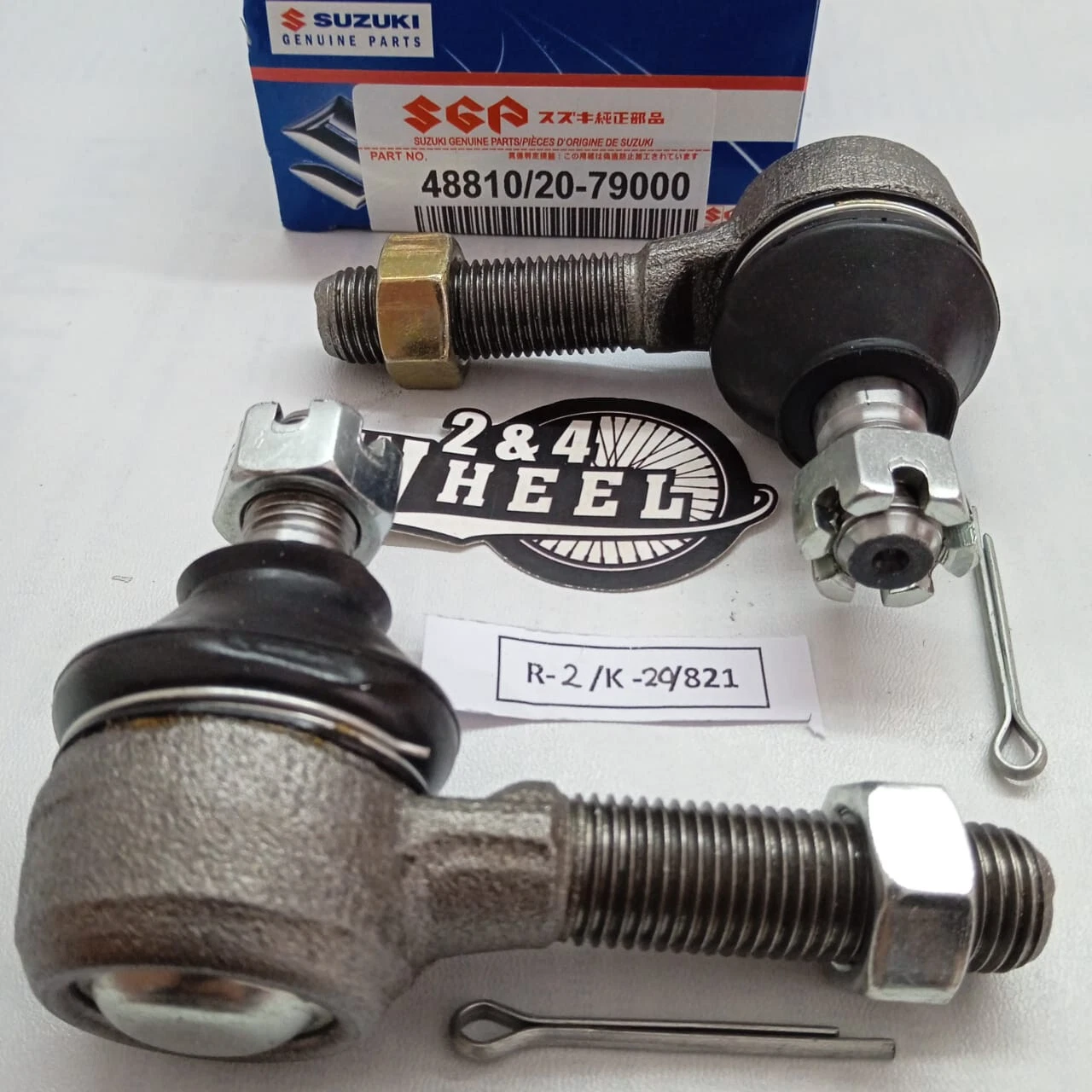 Suzuki Carry Super Carry Every DA41T Steering Track Drag Link Tie Rod End Set