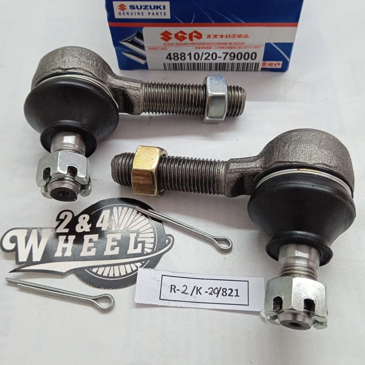 Suzuki Carry Super Carry Every DA41T Steering Track Drag Link Tie Rod End Set - Image 2