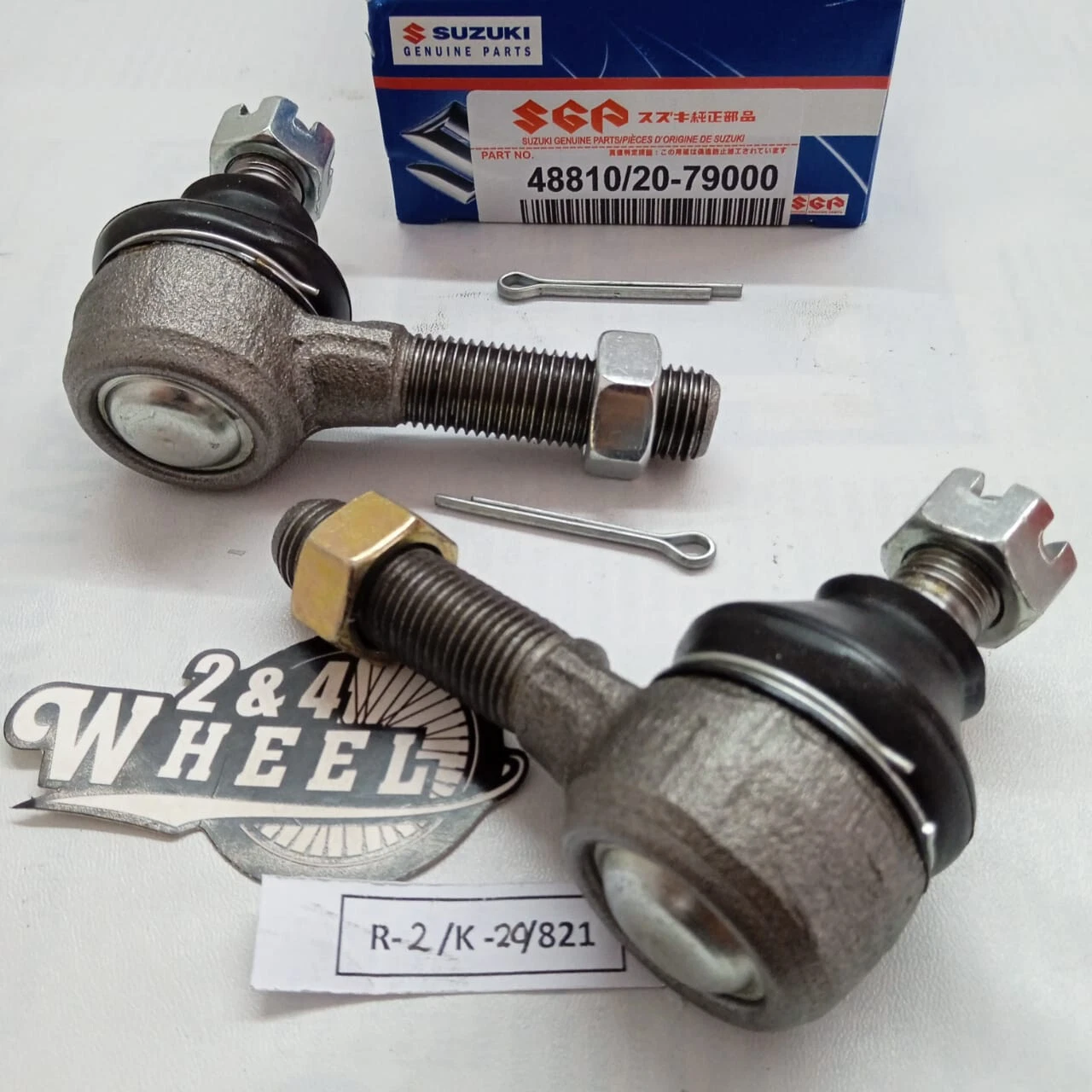 Suzuki Carry Super Carry Every DA41T Steering Track Drag Link Tie Rod End Set - Image 3
