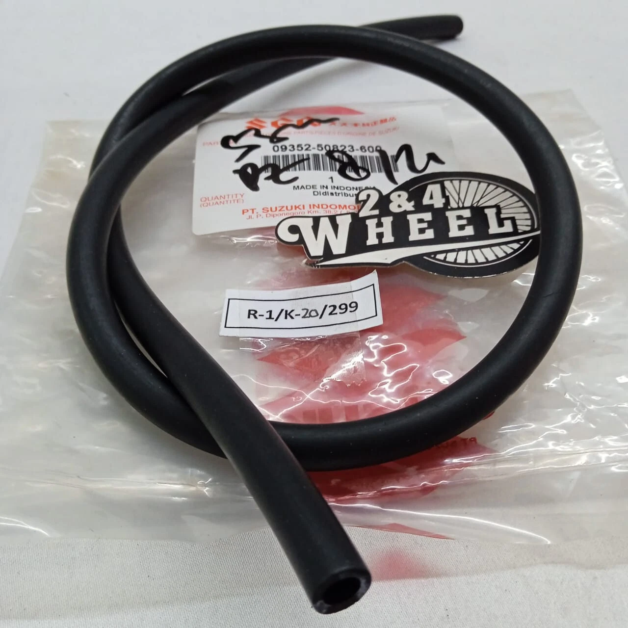 Suzuki Fuel Hose 5mm Line 5x8x600 09352-50823-600 NEW - Image 3