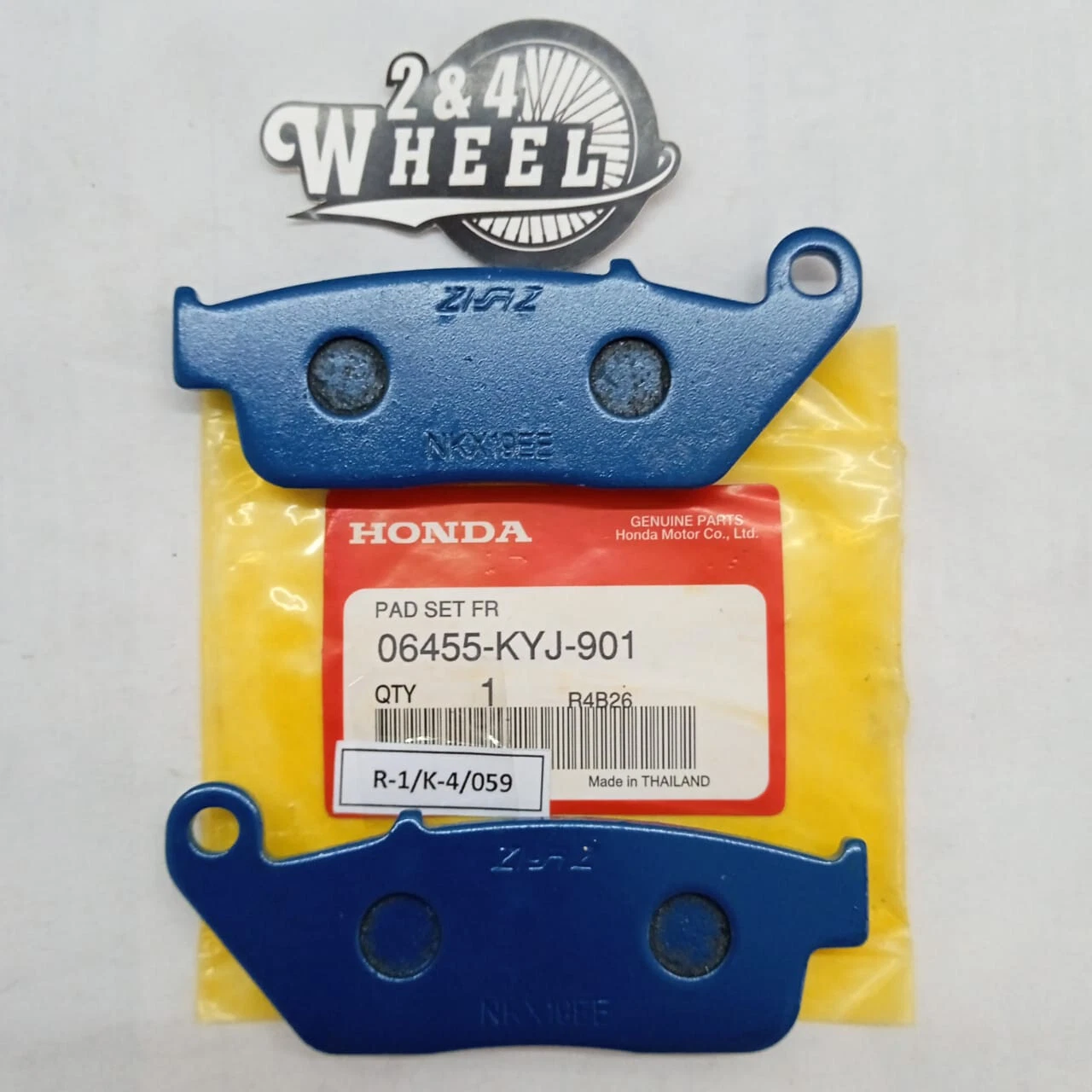 HONDA FRONT BRAKE PAD SET FIT SH 125 SH125 NSS125 FORZA NEW - Image 2